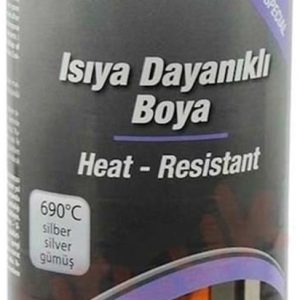 Motip Isıya Dayanıklı Sprey Boya MAT GÜMÜŞ 400 ml