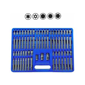 Nt Tools 75 Parça Torx, Delikli Torx, Allen, Ribe Ve M Tipi Bits Seti Crv Ncsetba75