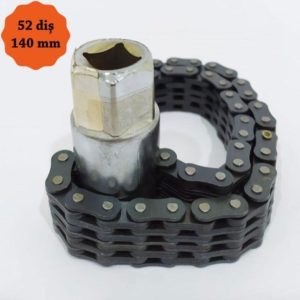 Nt Tools Çift Zincirli Lokmalı Filtre Sökme Anahtarı 140mm 52 Diş