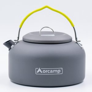 Orcamp Out1100 Kamp Çaydanlığı Çaydanlık Kulplu Açık Gri