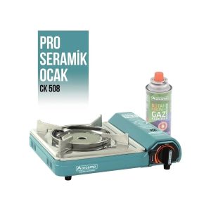 Outdoor Orcamp Tekli Portatif Pro Seramik Ocak Mavi Ck-508 Çok Renkli