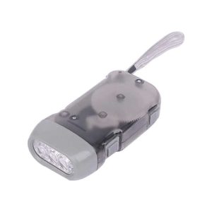 Panther Dinamolu Pilsiz El Feneri Deprem Acil Durum Pt-1345 Siyah