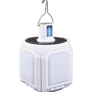 Panther Pt-2081 Usb Şarjlı Solar Kamp Lambası Siyah