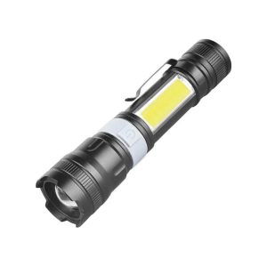 Panther Pt-4018 Şarjlı El Feneri Siyah