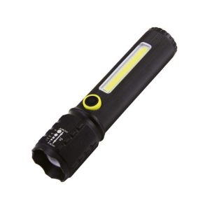 Panther Pt-4171 Usb Şarjlı El Feneri Siyah