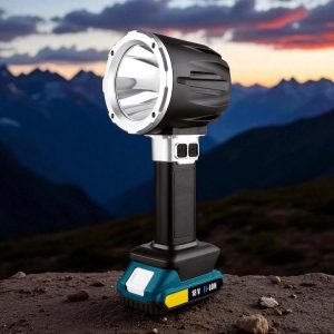 Panther Pt-4810 Usb Şarjlı Fener Siyah