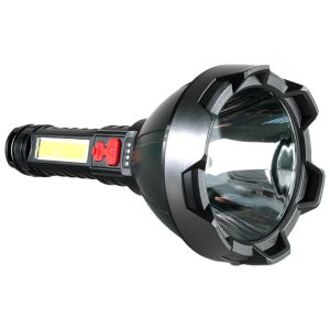 Panther PT-6104 USB Şarjlı Led El Feneri 3W 800 Lümen Siyah