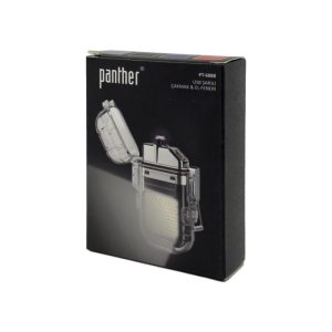 Panther Pt-6888 Usb Şarjlı Çakmak-fener Şeffaf