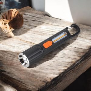 Panther Pt-928 Usb Şarjlı El Feneri Siyah