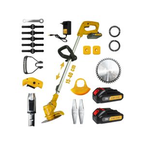 Pars PR 3210 20V 2.0Ah 2 Akülü Tırpan  + 13 Adet Aksesuar