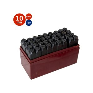 Partner Pt03046 Çelik Harf Rakam Zımba Takımı 10 Mm 36 Parça