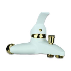 Polisu Gold Mix Beyaz Altın Banyo Bataryası Gld303 Beyaz