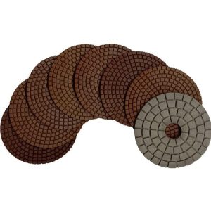 Procut 51181 Sulu Yüzey Silme Pedi 220 Kum 100 Mm 8 Parça