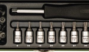 Proxxon 23108 1/4 9 Parçalı Torx Tornavida Lokma Takımı