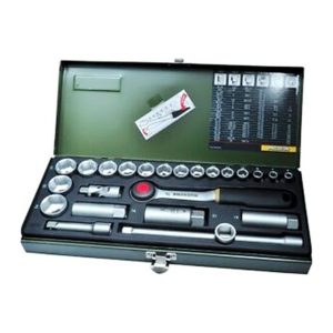 Proxxon 23110 3/8" Cırcır Kollu 24 Parçalı Lokma Takımı