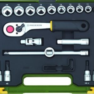 Proxxon 23282 3/8" Cırcır Kollu 47 Parçalı Lokma Ve Bits Takımı