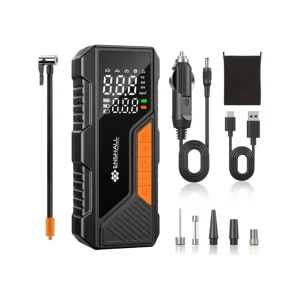 Rico 022-RC4076 Şarjlı Dijital Hava Kompresörü