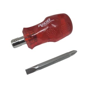 Rico 2 Fonksiyonlu Kraft Topaç Tornavida Kırmızı Düz-yıldız