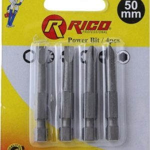 Rico 4 Parça Bits Uc Seti 50 MM