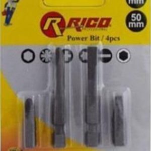 Rico Kk1146 Bits Uç Seti Takımı 4 Parça 25 MM-50 MM