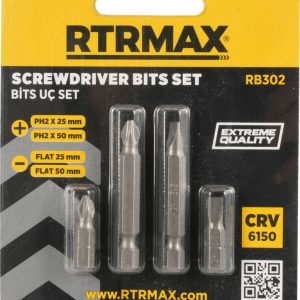 Rtrmax Rb302 Bits Uç Seti - 4 Parça