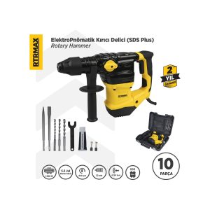 Rtrmax RTM2330 Elektropnömatik Sds Plus Kırıcı ve Delici 1500 W 5.5 Jul 32 mm