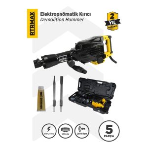 RTRMAX RTM2760 Elektropnömatik Sds Hex Kırıcı 1700 W 60 Jul