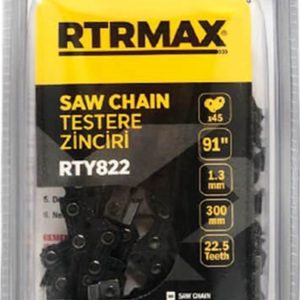 Rtrmax Rty822 Ağaç Kesim Motoru Zinciri 300 Mm 22.5 Diş