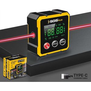 Sgs Lazer Dijital Açı Ölçer Mıknatıslı Sgs5431