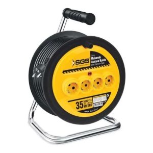 SGS Makaralı Elektrik Uzatma Kablosu 3x1.5 35mt