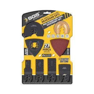 Sgs 1880 Multı-Tools Kesici ve Raspalama Aksesuar Seti 27 Parça