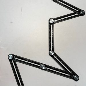 Shijing Tools Akıllı Yılan Gönye 8 Katlanır