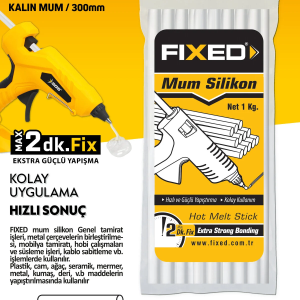 SİLİKON MUM FIXED 1 KG F1001