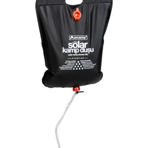Solar Kamp Duşu Taşınabilir Siyah