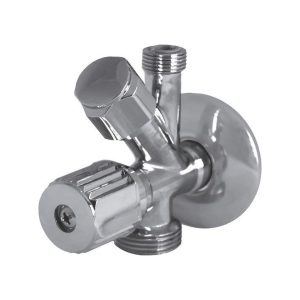 Tema Dual Çatal Musluk 69110 Gümüş