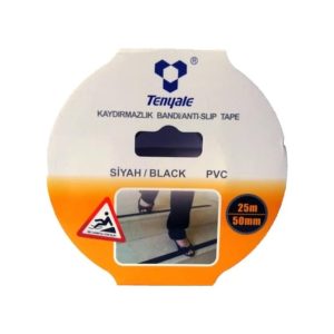 Tenyale Kaydırmaz Bant Siyah 25 Mm x 25 M