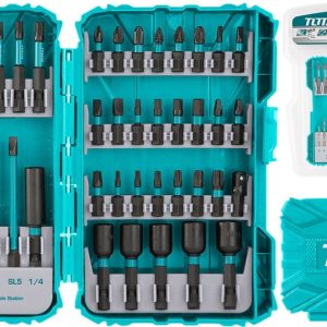 Total TACSDL24502 45 Parça Darbeli Tornavida Uç Seti
