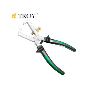 Troy 21014 Ayarlı Kablo Sıyırma Pensesi 160Mm
