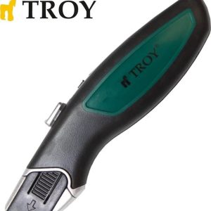 Troy 21606 Profesyonel Trapez Maket Bıçağı, 2 Yedek Bıçaklı