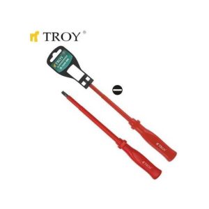 Troy 22121 Düz İzoleli Tornavida 40x 100 MM