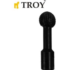 Troy 25081 Avuç Taşlama İçin Küresel Ahşap Zımpara, Öğütme Ucu, M14-30
