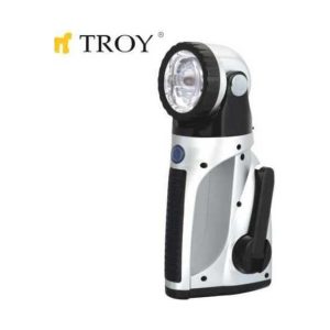 Troy 28050 Şarjlı Dinamolu El Feneri N11.12734