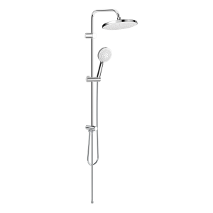 Valtemo Selfio Chrome White Tepe Duş Seti VS-2904