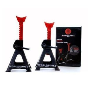 WORLDFORCE TOOLS Worldforce 3 Ton 4 Ayaklı Kriko Standı Araba Araç Sehpası 2 Adet