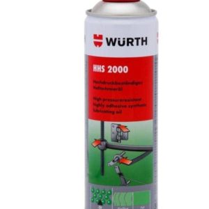 Würth Hhs 2000 Sıvı Gres Tutunma Özellikli Yağlayıcı 500 ml 1 Adet