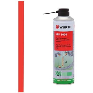 Wüwürth Hhs 5000 - Isıya Dayanıklı Ve Tutunma Özellikli Yağlama Spreyi 500 Ml