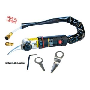 Yama Havalı Cam Fitili Makinesi Seti 3 Adet Uç ve Allen Anahtar