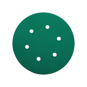 Yeşil Esnek Cırtlı Disk Zımpara 150 Mm 6 Delikli 1000 Kum